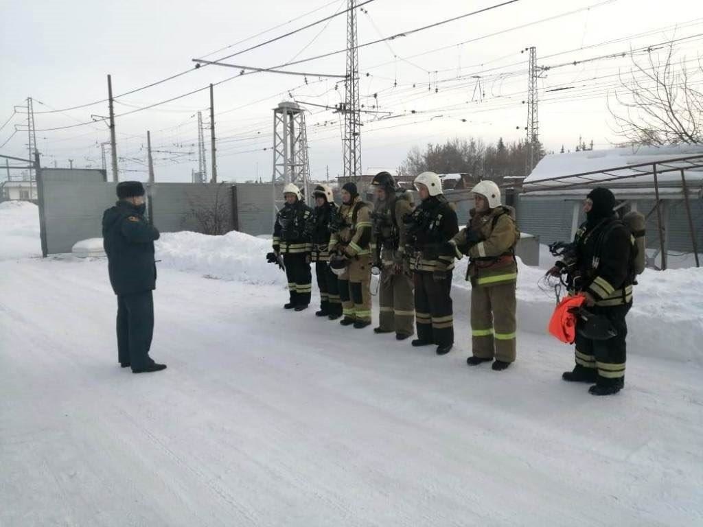 В Абдулино состоялась тренировка личного состава в условиях непригодной для  дыхания среды - Новости - Главное управление МЧС России по Оренбургской  области