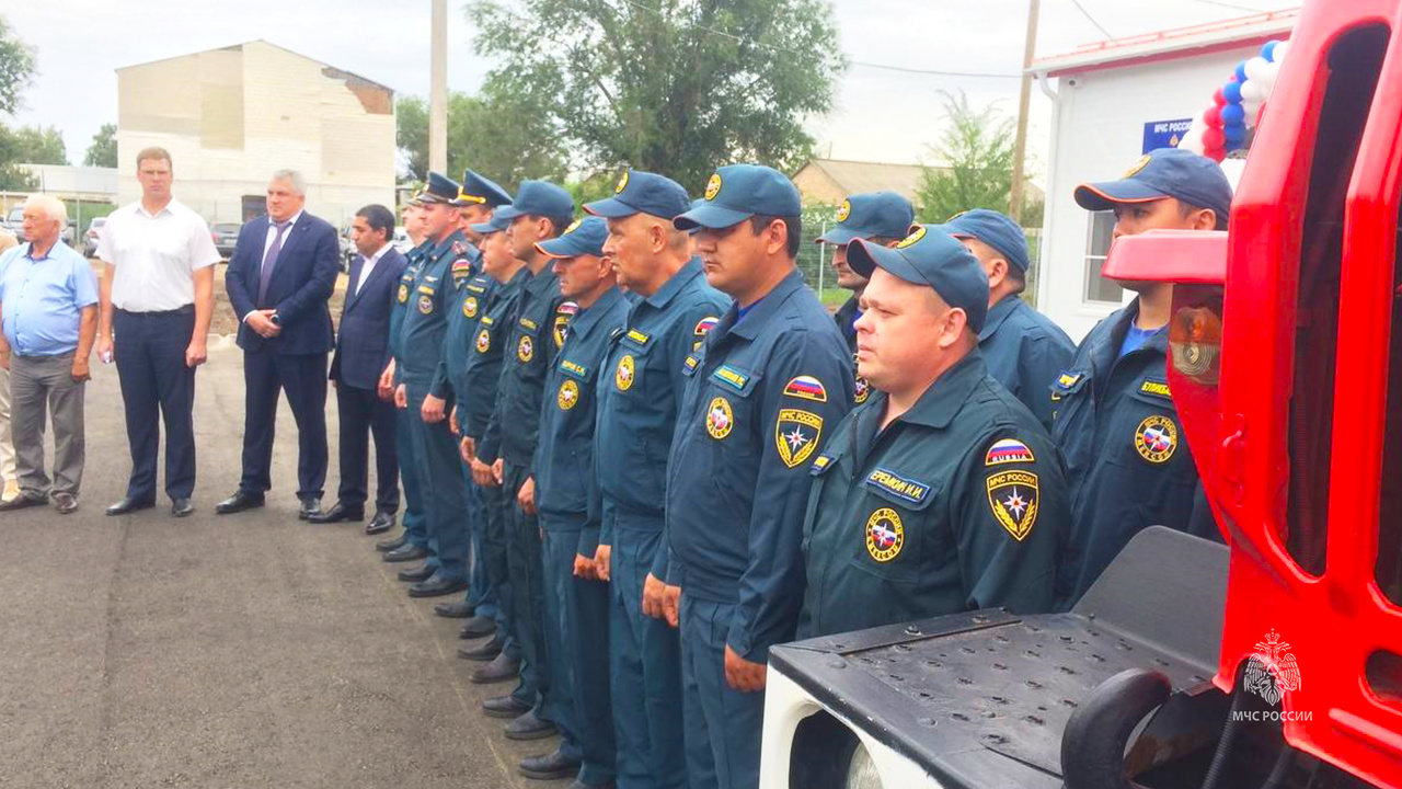 В Оренбургской области ввели в эксплуатацию новые здания пожарных депо МЧС  России - Новости - Главное управление МЧС России по Оренбургской области