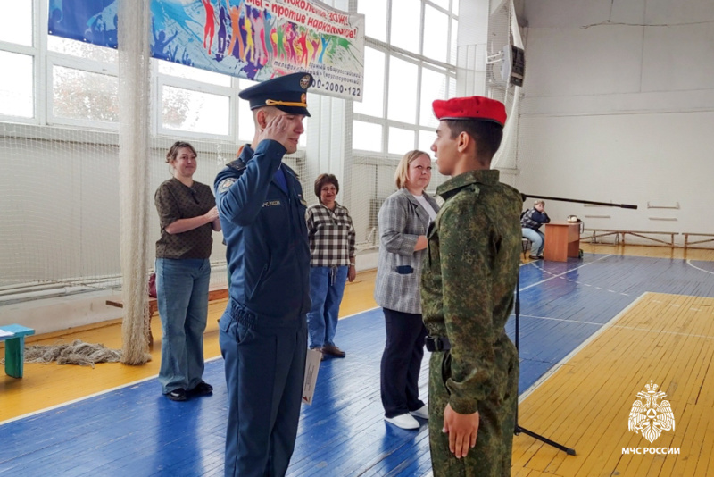 В Абдулино прошел смотр-конкурс дружин юных пожарных